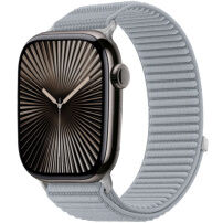 xDfind curea din nailon cu închidere velcro pentru Apple Watch 42mm / 41mm / 40mm / 38mm - gri