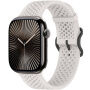 xDfind curea din silicon perforată pentru Apple Watch 42mm / 41mm / 40mm / 38mm - bej