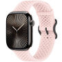 xDfind curea din silicon perforată pentru Apple Watch Ultra 49mm / 46mm / 45mm / 44mm / 42mm - roz