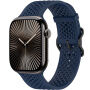 xDfind curea din silicon perforată pentru Apple Watch Ultra 49mm / 46mm / 45mm / 44mm / 42mm - albastru închis