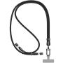 WEKOME WDC-70 2 în 1 Cablu împletit de încărcare și date și șnur - USB-C la USB-C - 1,6 m - negru