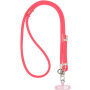 XDcase șnur reglabil pentru prindere pe husă pentru iPhone - roz neon
