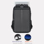 COOLBELL CB-8319 rucsac practic pentru iPad / MacBook de până la 16" - negru
