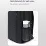 COOLBELL CB-8319 rucsac practic pentru iPad / MacBook de până la 16" - negru