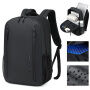 COOLBELL CB-8319 rucsac practic pentru iPad / MacBook de până la 16" - gri închis