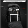 WEPOWER W-1346 rucsac pentru iPad / MacBook până la 16" - gri închis