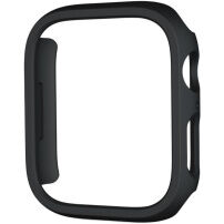 xDfind Husă tip carte mată pentru Apple Watch 45mm - negru