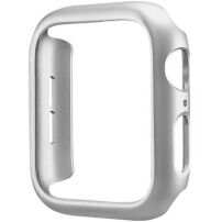 xDfind husă tip carte metalică pentru Apple Watch 40mm - argintie