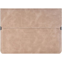 CRAZY HORSE plic cu suport și compartimente pentru documente pentru iPad Pro 9,7" / Air 2 - bej