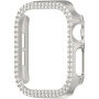 xDfind Husă tip carte mată ornată cu pietre pentru Apple Watch 42mm (Series 10 / 11) - starlight