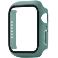 xDfind Husă tip carte mată cu Folie de sticlă securizată pentru Apple Watch 41mm - petrol