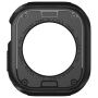 Husă tip carte rezistentă pentru Apple Watch 45mm / 44mm - negru