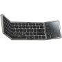 Yesido KB49 tastatură pliabilă Wireless Bluetooth cu touchpad și Suport - gri închis