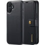 DG.Ming Husă detașabilă 2 în 1 pentru iPhone 16 Plus - neagră