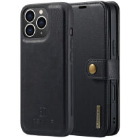 DG.Ming Husă detașabilă 2 în 1 pentru iPhone 16 Pro - neagră