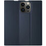 DUX DUCIS husă tip flip pentru iPhone 13 Pro Max - albastru închis