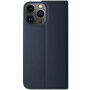 DUX DUCIS husă tip flip pentru iPhone 13 Pro Max - albastru închis