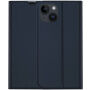 DUX DUCIS husă tip flip pentru iPhone 14 Plus - albastru închis