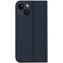 DUX DUCIS husă tip flip pentru iPhone 14 Plus - albastru închis