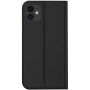 Dux Ducis husă flip cu stativ pentru iPhone 11 - negru