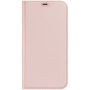 Dux Ducis husă flip cu stativ pentru iPhone 11 - roz-auriu