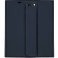 Dux Ducis husă flip cu stativ pentru iPhone 7 / 8 - albastru închis