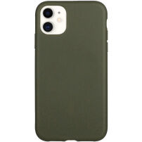 Husă mată biodegradabilă pentru iPhone 11 - oliv