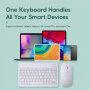 Tastatură Bluetooth Wireless - galbenă
