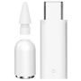 AhaStyle WE41 set de vârf de rezervă, capac magnetic pentru conector și reducție de încărcare pentru Apple Pencil generația 1 - alb