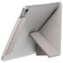 UNIQ Camden Lite husă tip carte cu suport origami și spațiu pentru Apple Pencil pentru iPad 10,9" (2022) / 11" (2025) - bej
