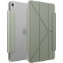 UNIQ Camden Lite Husă tip carte cu Suport origami și spațiu pentru Apple Pencil pentru iPad Air 11" (2024-2026) - verde