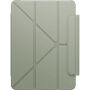 UNIQ Camden Lite Husă tip carte cu Suport origami și spațiu pentru Apple Pencil pentru iPad Air 11" (2024-2026) - verde