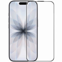 Rurihai sticlă securizată antireflectorizantă 2.5D cu ramă neagră pentru iPhone 16 Pro / 17