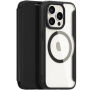 DUX DUCIS Skin X husă flip cu MagSafe pentru iPhone 15 Pro - negru