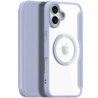 DUX DUCIS Husă cu rabat Skin X cu MagSafe pentru iPhone 16 Plus - albastru gri