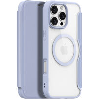 DUX DUCIS Husă cu rabat Skin X cu MagSafe pentru iPhone 16 Pro - albastru gri