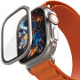 FIXED Armor folie de sticlă securizată cu ramă din oțel pentru Apple Watch Ultra 49mm - titan