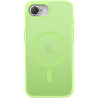 DUX DUCIS Yind husă mată cu MagSafe pentru iPhone 16e / 17e - verde neon