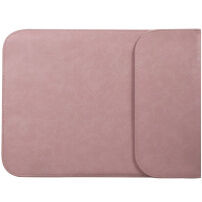 Mapă elegantă pentru iPad până la 13" / MacBook până la 14" - roz