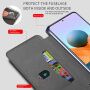 Carcasă flip de protecție cu model de acuarele pentru iPhone 13 Pro Max - albastru
