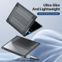 DUX DUCIS LCGM Series Husă transparentă lucioasă pentru MacBook Pro 16" (A2485 / A2780 / A2991 / A3186 / A3403 / A3428 / A3429) - negru