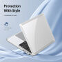 DUX DUCIS LCGM Series Husă transparentă lucioasă pentru MacBook Pro 16" (A2485 / A2780 / A2991 / A3186 / A3403 / A3428 / A3429) - transparent