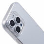 Husă tip carte din două piese pentru față și spate pentru iPhone 16 Pro - transparent