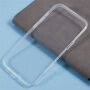 Husă tip carte din două piese pentru față și spate pentru iPhone 16 Plus - transparentă