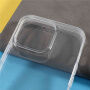 Husă tip carte din două piese pentru față și spate pentru iPhone 14 Pro Max - transparent