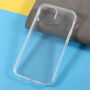 Husă tip carte din două piese pentru față și spate pentru iPhone 14 - transparent