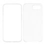 Husă tip carte pentru față și spate pentru iPhone 16e / 17e - transparentă