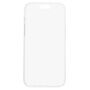 Husă tip carte din două piese pentru față și spate pentru iPhone 15 Pro - transparentă