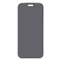 Sticlă securizată mată Anti-Spy cu ramă neagră pentru iPhone 18 Pro
