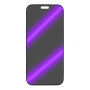 Sticlă securizată 2.5D Anti-Spy și Anti-Blue-Ray cu ramă neagră pentru iPhone 18 Pro